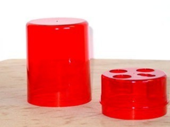 Picture of DIE BOX ROUND RED
