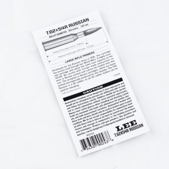 Picture of 7.62X54R CHARGE TBL 90243